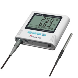 China S500 van de Vochtigheidsgegevens van de Alarmtemperatuur het Registreerapparaatmac Compatibel met Grote LCD Vertoning leverancier