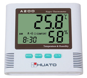 China Huishoudenthermometer en Vochtigheidsmonitor, Thermometer met Vochtigheidslezer leverancier