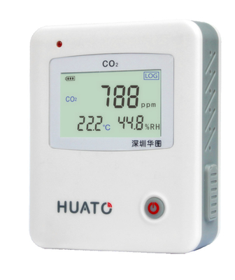 China De kleine Co2 van het de Gegevensregistreerapparaat van de GrootteKooldioxide/Meter van de Temperatuurvochtigheid leverancier