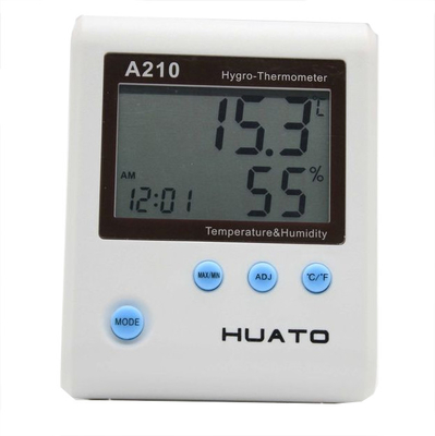 China Lange van de de Hygrometer Digitale Thermometer van de Levensduur batterij Digitale Thermometer de Vochtigheidsmeter leverancier