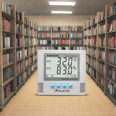 China Binnen Digitale Thermometerhygrometer met LCD Vertoningsabs Materiële 330g leverancier