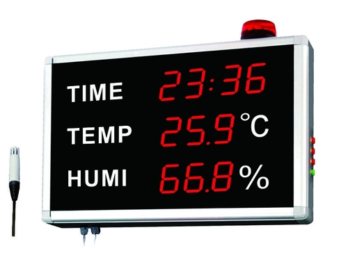 China Hoog de Hygrometer Lang Visueel Afstandsalarm van de Nauwkeurigheids Digitaal Thermometer leverancier