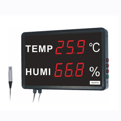 China Grote LEIDENE Kamertemperatuurthermometer, de Digitale Meter van de Thermometervochtigheid leverancier